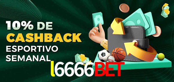 10% de bônus de cashback na l6666bet
